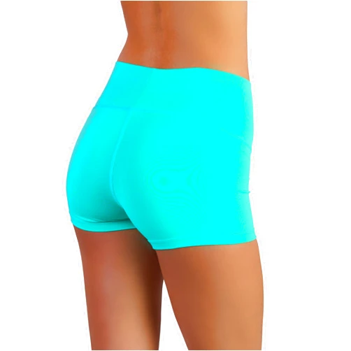 Covalent Activewear Youth Breathable Shorty-Short & Scrunchy Combo - High Waisted & Super Comfy – Gym, Dance, Yoga, Aerobics, Cheer, Everyday!…