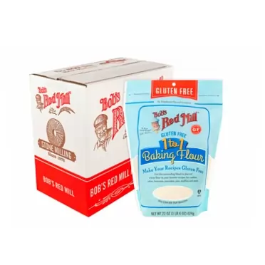 Bob's Red Mill Bob's Red Mill Gluten Free 1-to-1 Baking Flour, 22 Ounce, Pack of 4