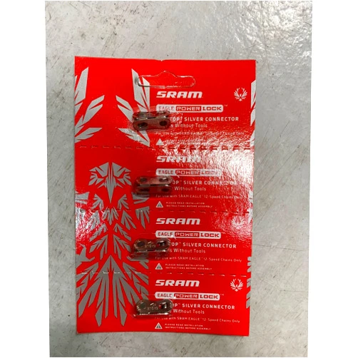 SRAM Eagle PowerLock Chain Connector 12-Speed Chain Link w Decal - Available in 2-Pack and 4-Pack (4)