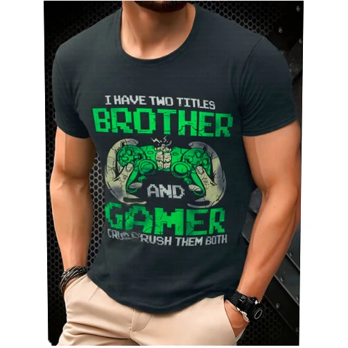 Men's Tiger Graphic T-Shirt with Bold Artistic Design for Casual Streetwear