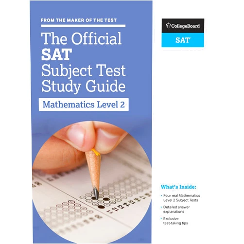 By The College Board (Author) The Official SAT Subject Test in Mathematics Level 2 Study Guide