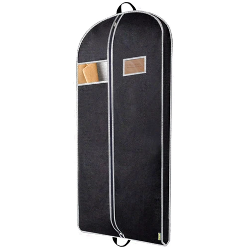 BALEINE Heavy Duty Garment Bag with Shoe Storage Travel Bag for Dresses, Suit, Coats Travel Essential (43