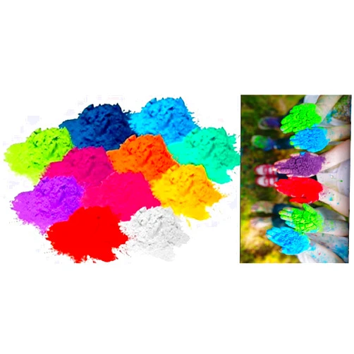 Billion deals Gulal Holi Powder Premium Quality Multicolored Perfect for Fun Runs, Photoshoots, Holi Festivals, Rangoli - 5 Piece - 100g Each