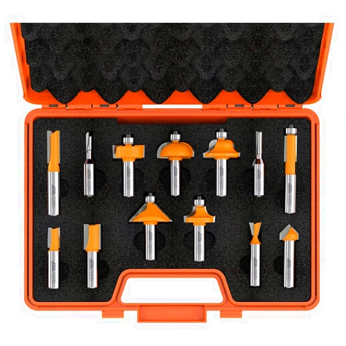 CMT ORANGE TOOLS CMT Orange Tool 800.505.11 13-Piece Router BIT Set