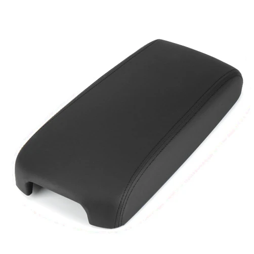 AEagle Black Center Console Cover Armrest Lids w/Base for Nissan Altima 2013-2018, PU & ABS Plastic