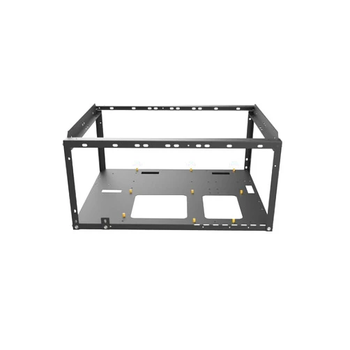 Egowz DIY Computer Case PC Frame Desktop Chassis Stackable Rack Stand Open Air Testbench Fits ATX ITX M-ATX E-ATX Motherboard
