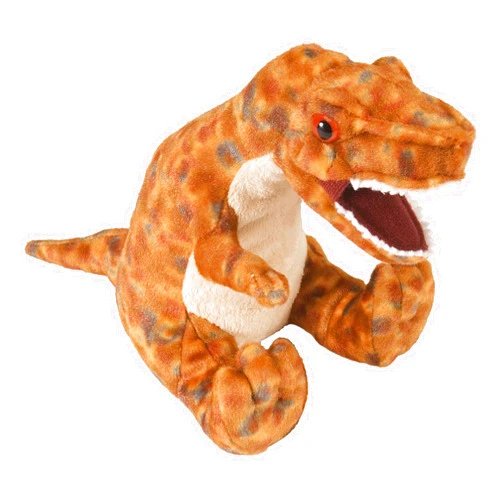 Wild Republic T-Rex Plush, Dinosaur Stuffed Animal, Plush Toy, Kids Gifts, Cuddlekins, 8 Inches