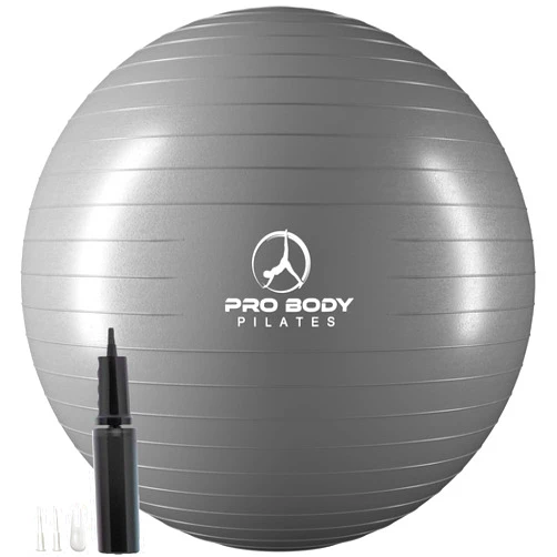 ProBody Pilates Exercise Ball - Multiple Sizes Gym Grade Balance Ball for Fitness, Yoga, Workout, Pregnancy & Physical Therapy