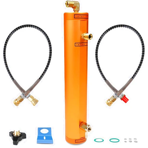 Vdapavin PCP Air Compressor Oil Water Separator 30Mpa High Pressure Air Filter External Water Oil Separator Filtration for Air Compressor Air Pump