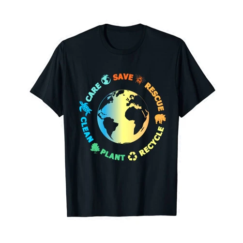 Save the World, Planet and Ocean Gifts + Outfits Save Animals Recycle Earth Day, Save the Ocean T-Shirt