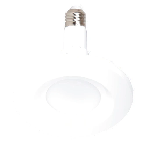 Maxxima Dimmable BR30 LED Bulb, Built-in Trim, 65 Watt Equal Downlight, 2700K Warm White 700 Lumens, 90 CRI, Energy Star