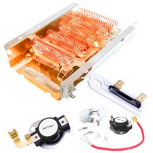 Seentech 279838 Dryer Heating Element, 3392519 Thermal Fuse, 279816 3977767 Dryer Thermostat by Seentech, Compatible for Whirlpool Roper Dryer. Replace: 8565582,AP309425,3398064,3403585