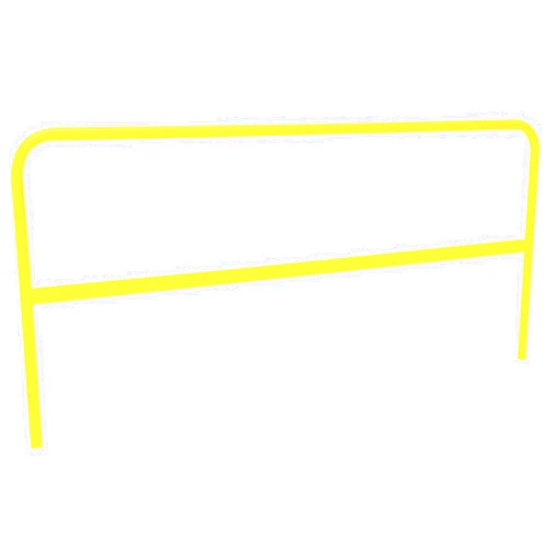 RoofZone Universal Guardrail - Yellow, 7 1/2ft.L x 42in.H, Model Number 70759