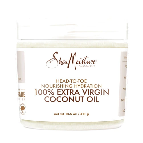 SheaMoisture for Dry Skin Nourishing Hydration 100% Extra Virgin Coconut Oil Soften and Restore Skin and Hair 14.5 oz