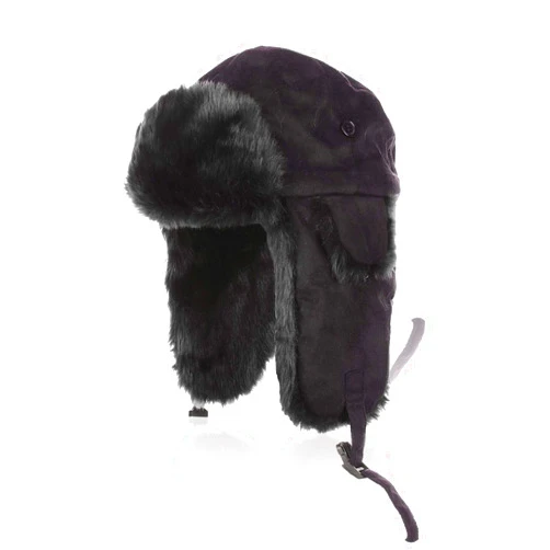Aurya Winter Trapper Trooper Hat Unisex Ushanka Aviator Russian Hat Outdoor Hunting Skiing Hat Cap with Ear Flap