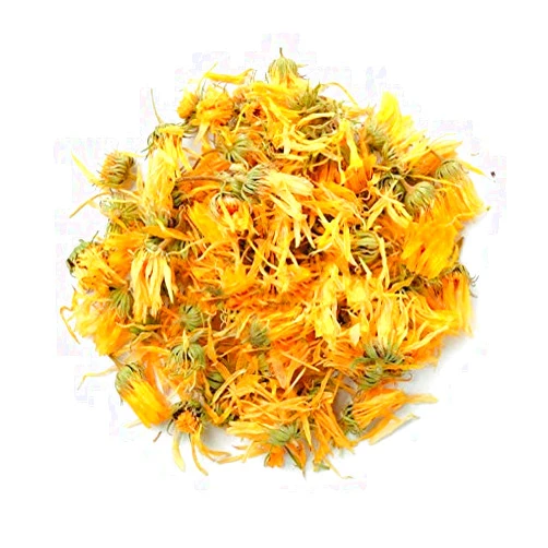 EarthWise Aromatics Organic Calendula Flowers - 8 Ounces- Herbal Tea - 100% Certified Organic - EarthWise Aromatics