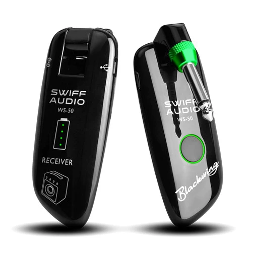 S SWIFF SWIFF High-Grade Electronic Guitar Wireless System Rechargeable Guitar Transmitter Receiver Support Multi Channels and Long Battery Life for Electric Musical Instruments