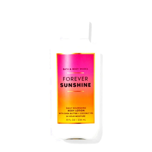 Bath & Body Works Bath and Body Works Super Smooth Body Lotion Sets Gift For Women 8 Oz (Forever Sunshine)