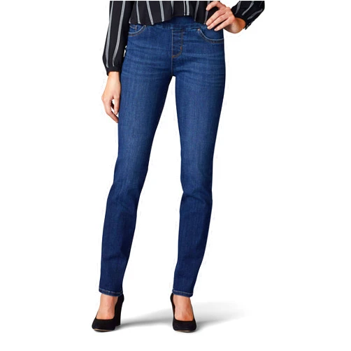 Lee Women's Sculpting Slim Fit Slim Leg Pull On Jean