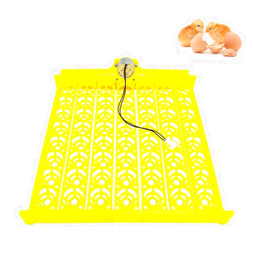 Morishima Automatic Multifunction Incubator Egg Tray With 110V Motor Turning Hatcher for Chickens/Ducks/Birds/Poultry (56-tray-110V)