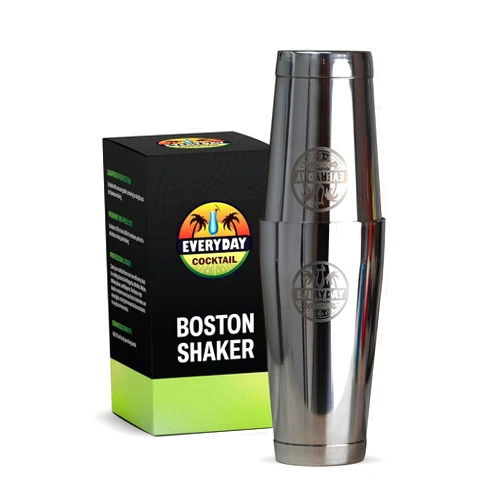 EVERYDAY COCKTAIL | Professional Boston Shakers Set 18oz | Weighted Unweighted Cocktail Shakers Set For Bartenders | Pro Bar Shaker Made From Premium Stainless Steel |Martini Shaker