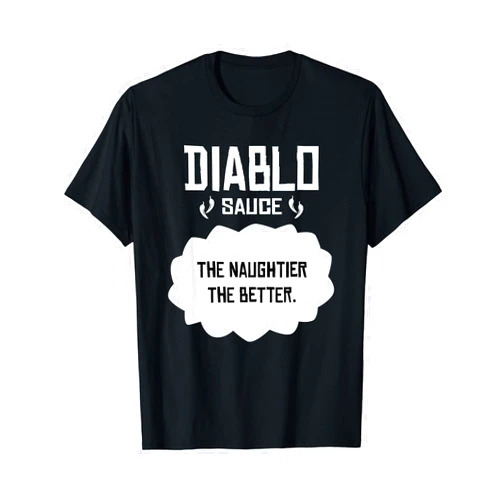 Sauce-y Taco T-shirts Tacos Diablo T-Shirt Sauce, Cinco de Mayo or Halloween belly