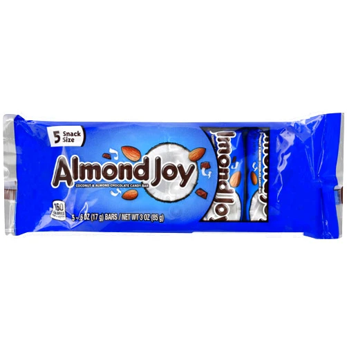 Hersey Almond Joy Mini Snack Bars 5ct 3 Oz