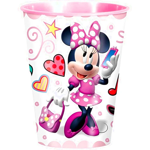 Unique Plastic Stadium Cup - 16 Oz | Disney Iconic Minnie Mouse | 1 Pc