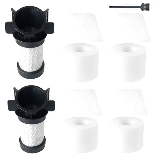 VacEssentials IF201 Filters Replacement Parts for Shark ION Flex DuoClean X30 X40 F60 F80 IC205 IF200 IF201 IF202 IF205 IF250 IF251 IF252 IF281 IF282 IF285 UF280 IC205 IR70 IR100 IR101, Parts XPREMF100 XPSTMF100