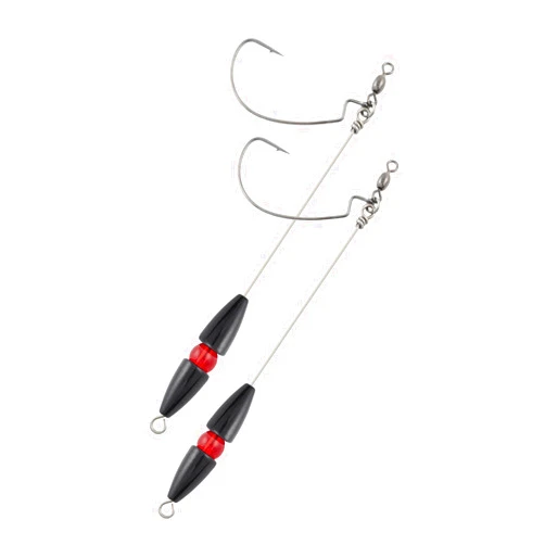 Matzuo America Tokyo Rig 1oz 3/0 Black Nickel 2pk