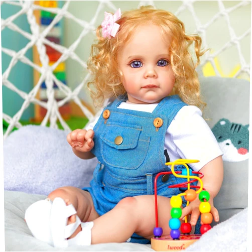 KAWAYII Realistic Reborn Toddler Baby Dolls 24 Inch Newborn Babies Doll Girl Gift for Kids Age 3+…