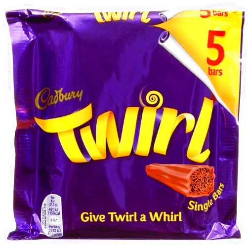 Cadbury Twirl 5 Pack 107.5g