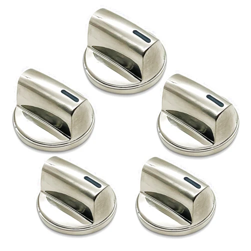Whole Parts Gas Cooktop Knob Kit (5 Pieces) Part #00654043 - Replacement and Compatible with Some Bosch Burners/Ranges - Replaces AP5325796 - Non-OEM Appliance Parts & Accessories - 2 Yr Warranty