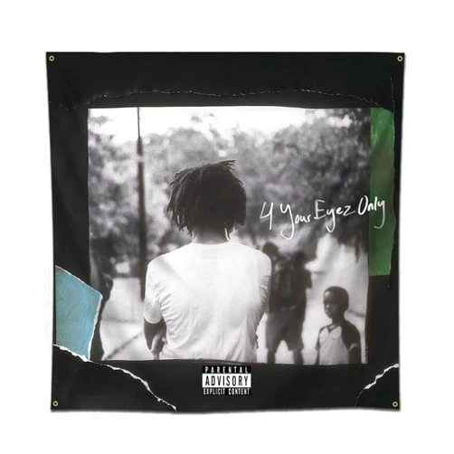 Eksent Tapestry Poster 4 Your Eyez Flag Tapestry Only 3x3 FT Art Music ALBUM Hanging Tapestry Flag