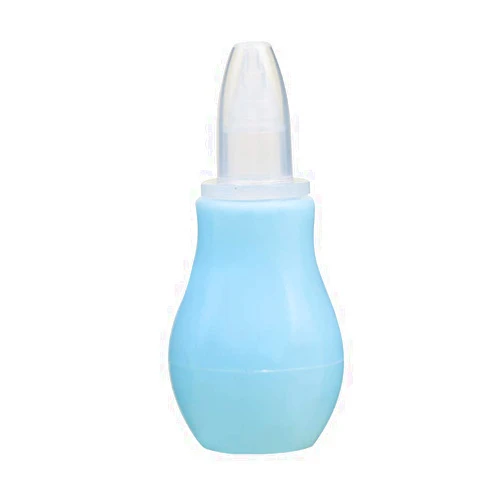 HEALIFTY Baby Infant Nose Aspirator Toddler Nose Cleaner Snot Vacuum Sucker Cleaner(Blue)