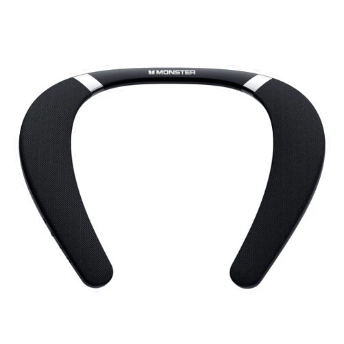 Monster Boomerang Neckband Bluetooth Speaker, Neck Speaker Bluetooth Wireless, Wearable Speaker with 12H Playtime, True 3D Stereo Sound, Portable Soundwear, IPX7 Waterproof, for Home Sport Outdoor