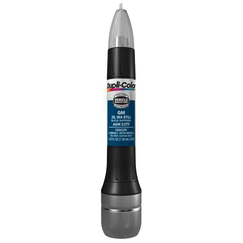 Dupli-Color AGM0379 Scratch Fix All-In-1 Exact-Match Automotive Touch-Up Paint – General Motors Black Sapphire – 0.25 oz. Paint Pen