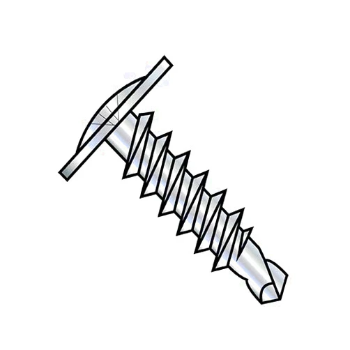 Korpek.com 8-18X1 5/8 Phillips Modified Truss Head Self Drilling Screw Full Thread Zinc (Pack Qty 3,000) BC-0826KPM by Korpek