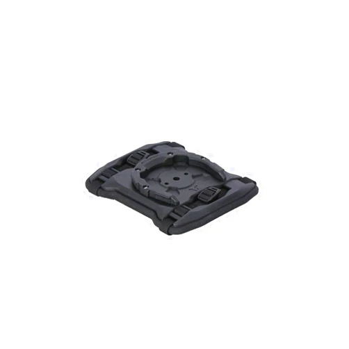 SW-MOTECH Accessories Motorcycle Tank Backpack Quick Lock Quick-Lock PRO Adapter Ring for Bench, Unisex, Multipurpose, All Season, Plastic, Black