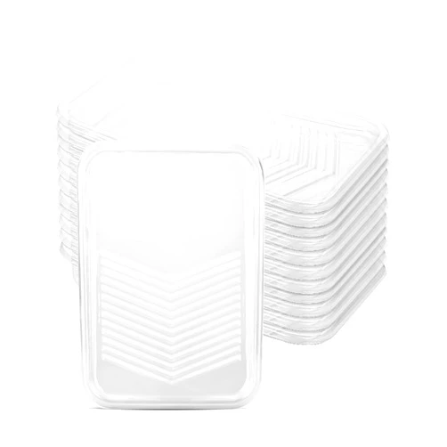 Bates Choice Bates- Paint Tray Liner, 9 Inch, 10 pcs, Transparent Paint Pans Trays, Plastic Paint Tray, Disposable Paint Tray, Paint Roller Tray, Paint Trays for Painting Walls, Roller Tray Liners, Paint Pan Liner