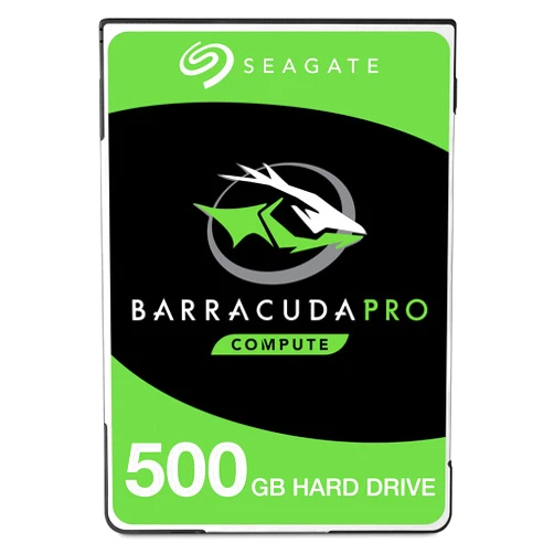 Seagate BarraCuda Pro 500GB Internal Hard Drive Performance HDD – 2.5 Inch SATA 6Gb/s 7200 RPM 128MB Cache for Computer Desktop PC Laptop, Data Recovery – Frustration Free Packaging (ST500LM034)