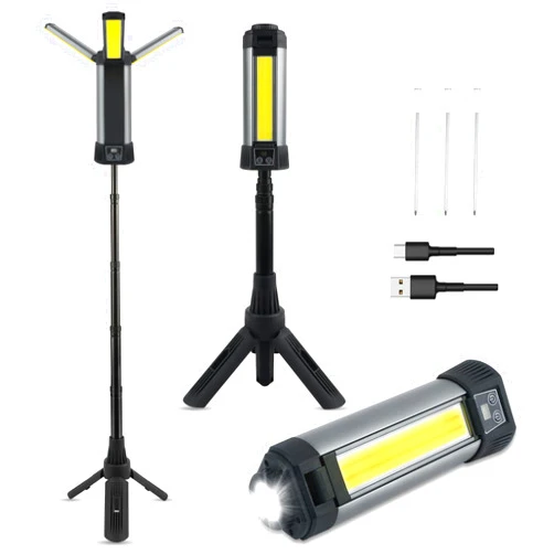 Lifancy Camping Lantern Rechargeable-High Brightness LED Lantern Camping Essentials Lights-Portable Camping Lamp and Flashlight - Collapsible and scalable Camp Lights for Hiking,Camping,Emergency Lighting