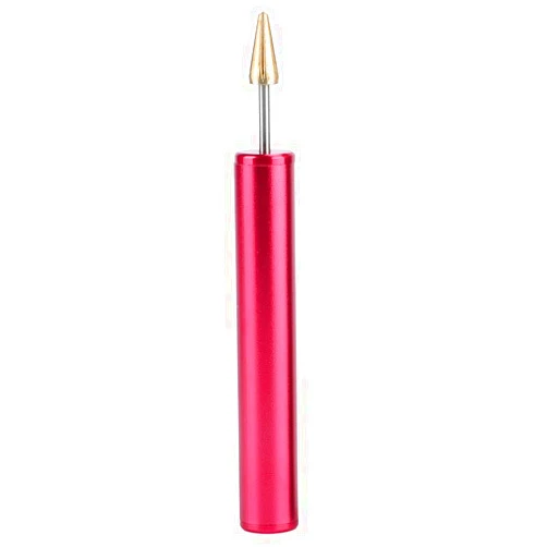 Fafeicy Edge Dye Pen Brass Leather Craft Top Edge Dye Roller Oil Pen Leather Craft Finisher Tool (Edge Oil Pen (red))