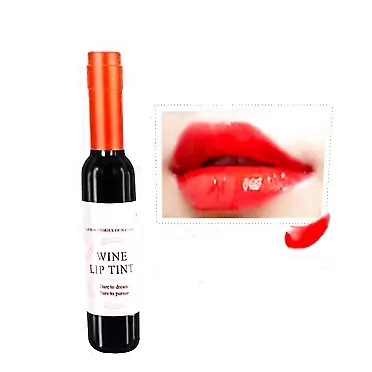 Sajuxon 6 Colors/Set Wine Lipstick Matte Long Lasting Waterproof Lip Tint Set Lip Gloss Lip Stain,Wine Liquid Lipstick, Matte Lip Tint Wine Bottle Cover, Lip Gloss Wine Colour Lip Tint (RD01)
