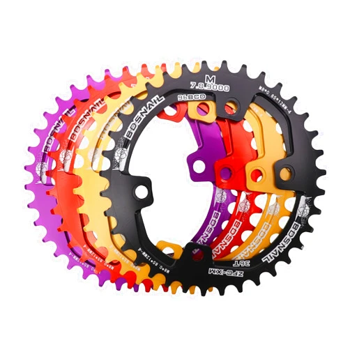 DJC Components DJC Bike Chainring Asymmetrical 96BCD Round/Oval for XT SLX M6000 / M7000 / M8000 / M9000 MTB 7/8/9/10/11/12 Speed Narrow Wide 30T/32T/34T/36T/38T Tooth
