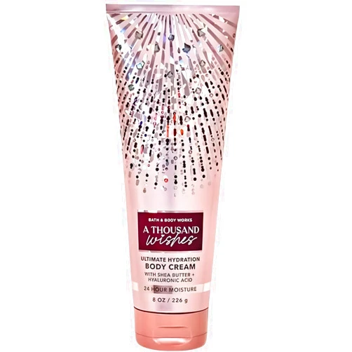 Bath & Body Works A Thousand Wishes Ultimate Hydration Body Cream, 8 Ounce