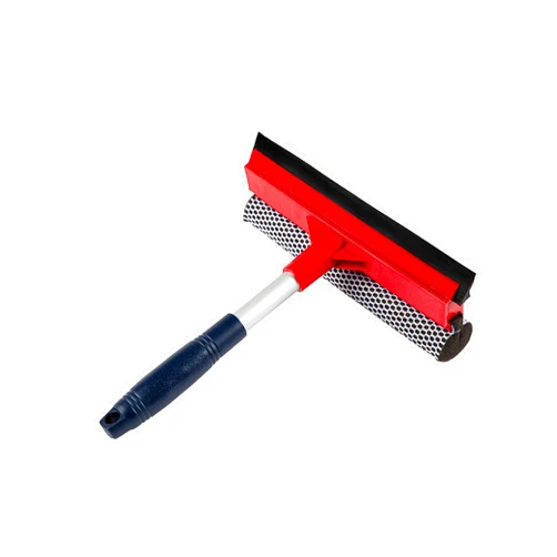 DSV Standard Window Squeegee for Window Cleaning, Window Cleaner Tool for Car Windshield, Shower Door, Boat | 2-in-1 Mini Squeegee for Home | Windshield Squeegee Kit for Car Windows