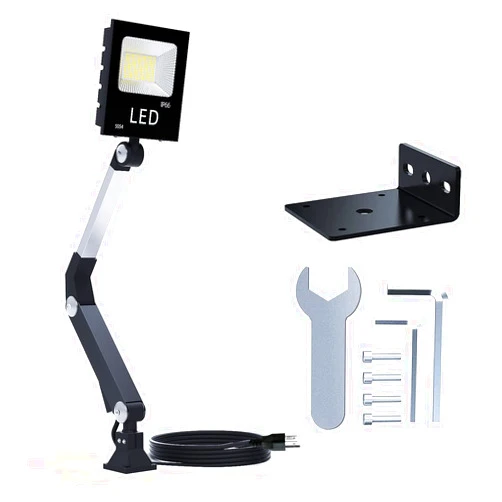 XINYIQI Drill Press,Work Bench Light, 3000 lumens LED Work Light with 1M Extension Cable 6500K Daylight White for Garden Garage Construction site