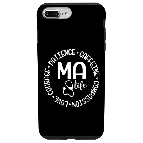 Nurse Life Scrub Life Nurse Squad Matching Womens iPhone 7 Plus/8 Plus Nurse Life MA Nurse Squad Matching Nurse Week 2023 Womens Case