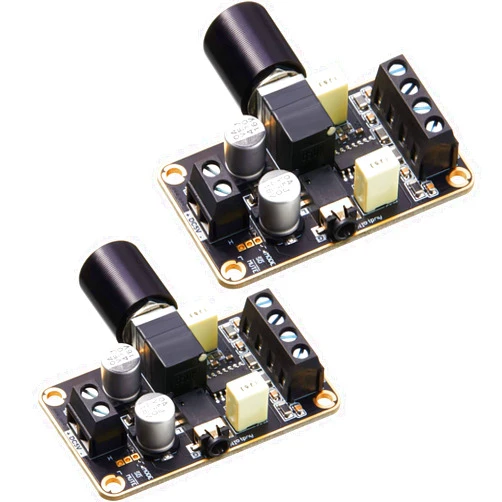 Weewooday 2 Pieces Audio Amplifier Board Pam8406 Mini Amplifier Board 5v, 5w+5w Module, Digital Power Module Class D 2.0 Dual Channel Audio Stereo Amplify for DIY Sound System